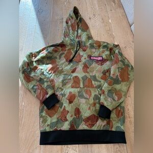 Black Rifle Coffee Co Hooded Jacket - Green & Brown M